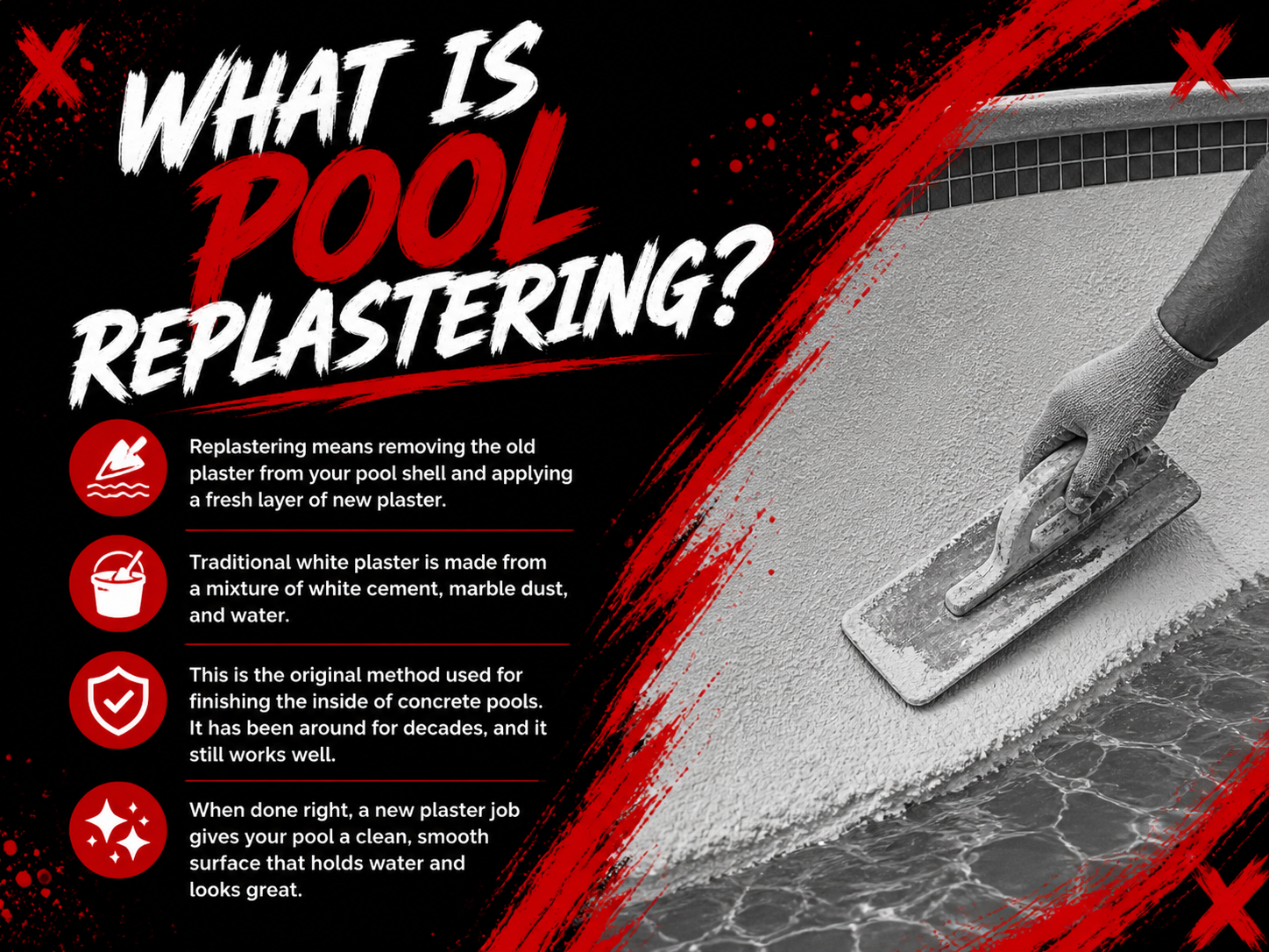 What Is Pool Replastering?
