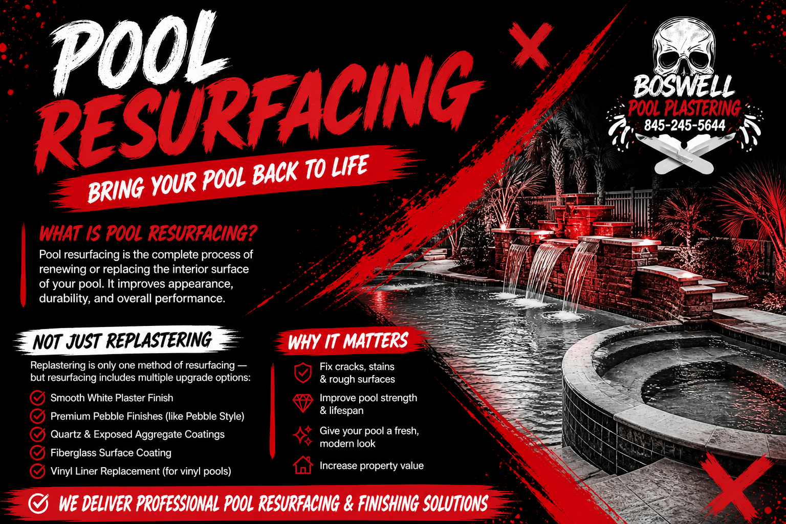 What Is Pool Resurfacing?