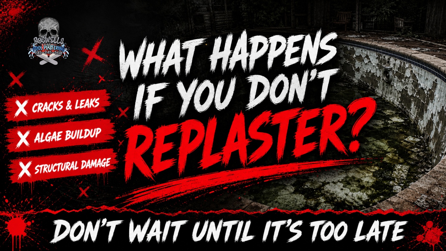 What Happens If You Don't Replaster Your Pool on Time?