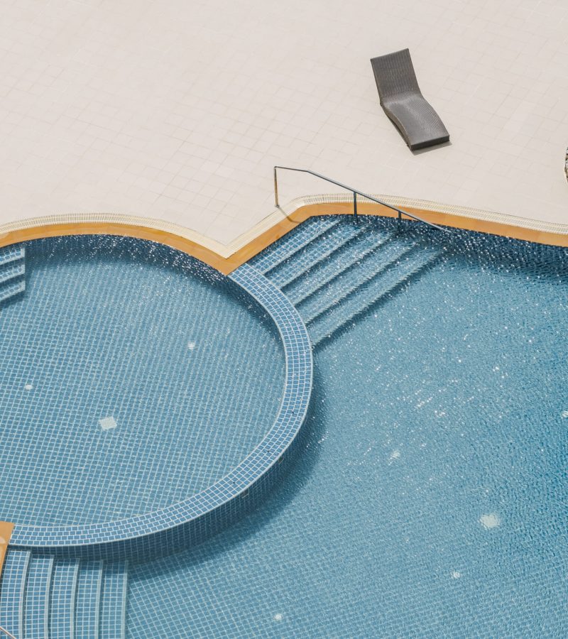 swimming pool top view